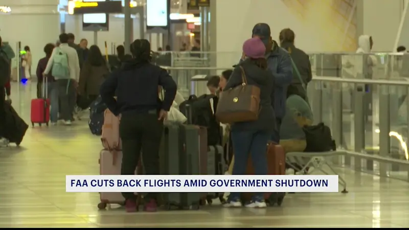 Story image: FAA grounds hundreds of flights nationwide amid historic government shutdown