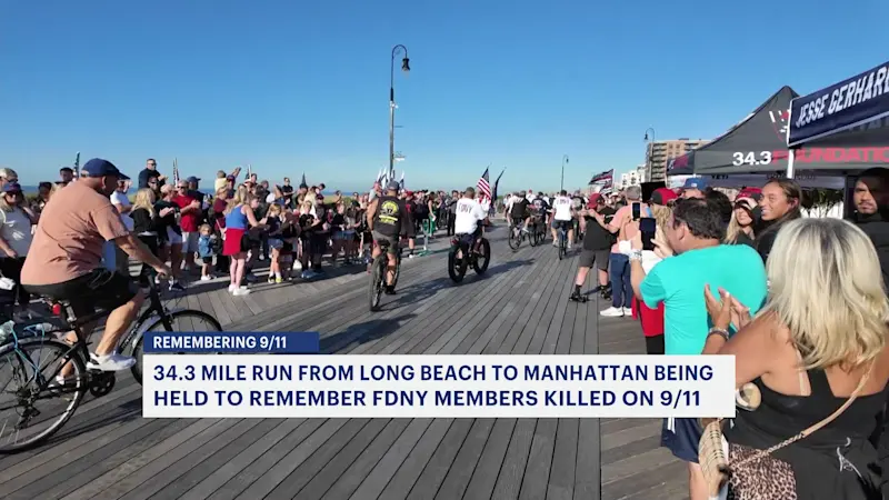 Story image: 5th annual 34.3 For the 343 Memorial Run honors FDNY heroes