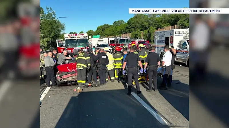 Story image: 2 dead, multiple injuries in separate LIE crashes