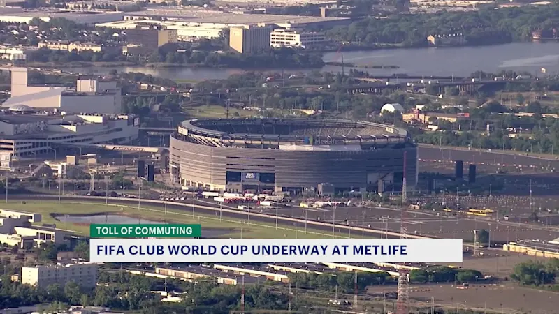 Story image: Toll Of Commuting: FIFA Club World Cup brings transit test to MetLife Stadium