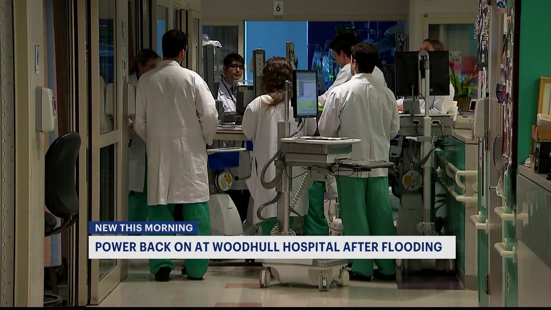 Power restored at Woodhull Hospital following outage due to flooding