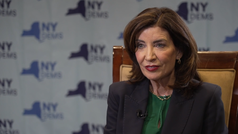 Story image: 1-on-1: Gov. Hochul sits down with Tara Rosenblum for first interview since announcing lieutenant governor pick