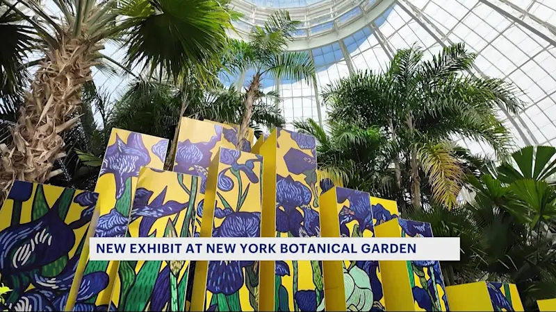 Story image: New York Botanical Garden unveils 'Van Gogh’s Flowers' exhibit