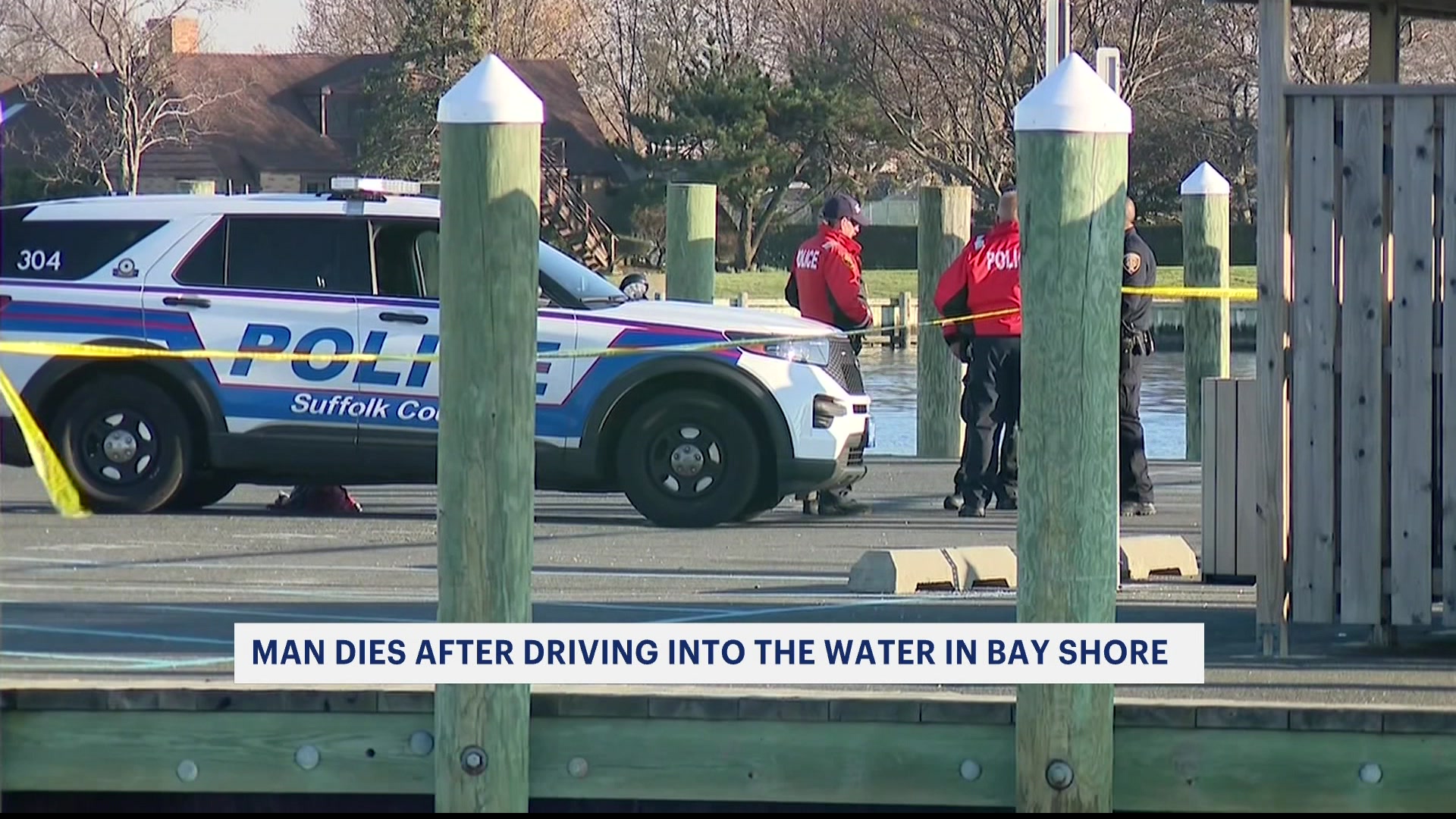 News 12 | Long Island | Car Plunges Into Water In Bay Shore Near Ferry ...