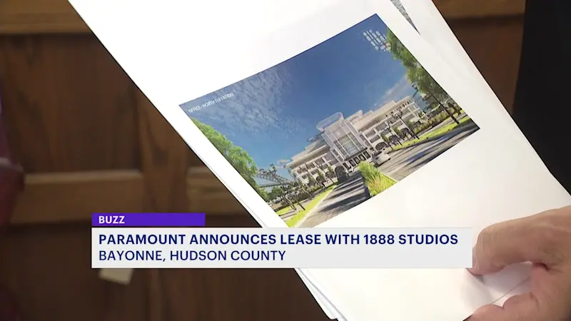 Story image: Paramount to build 1.6 million-square-foot film campus in Bayonne