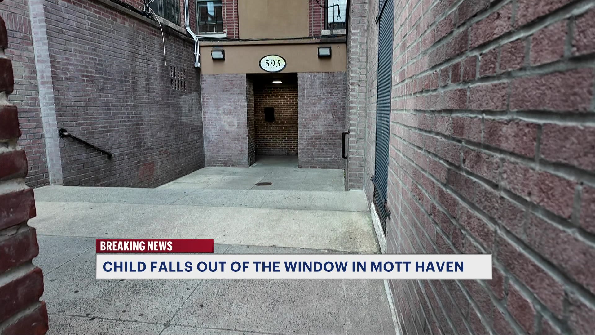 1-year-old boy falls out of 5th-floor apartment window in Mott Haven