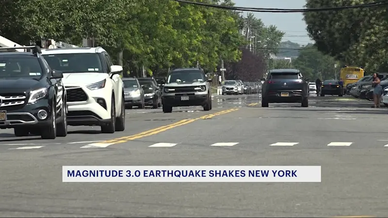 Story image: Did you feel it? New Jersey earthquake rattles NYC