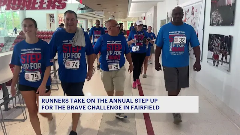 Story image: Step Up for the Brave Challenge raises funding for nonprofit and awareness for veterans