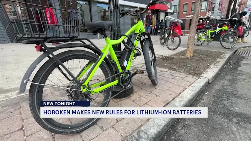 Story image: Hoboken passes new ordinance concerning lithium-ion battery storage