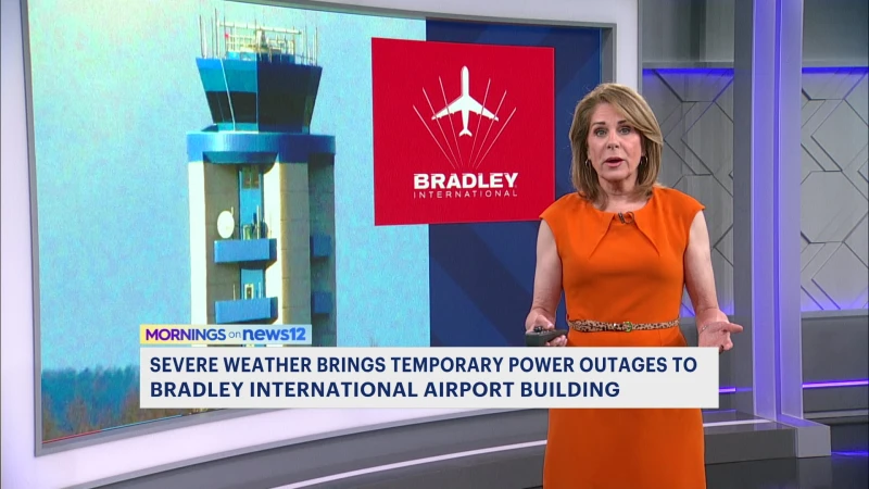 Story image: Power restored at Bradley International Airport after outage