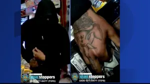 Police: Suspect with elephant tattoo wanted for knifepoint robbery in Fordham