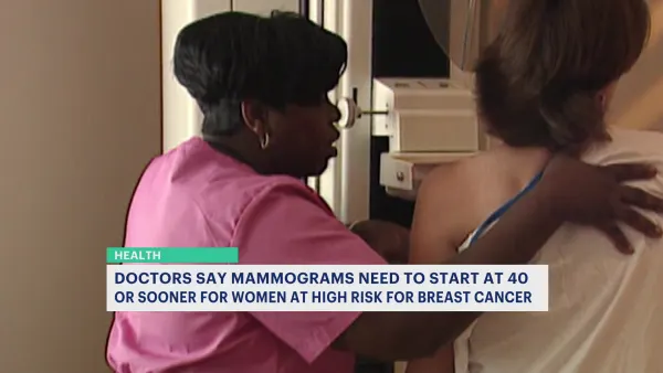 New guidance says women need to be screened for breast cancer at 40 or younger    