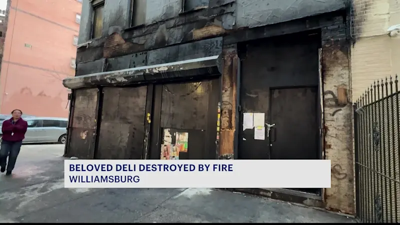 Story image: Community mourns loss of beloved deli after devastating fire