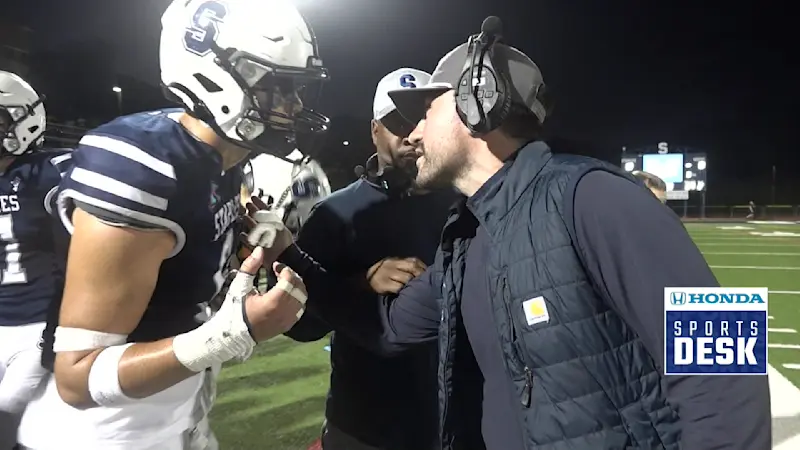 Story image: Down to the wire: No. 7 Staples stays undefeated, thanks to last-second kick, Fairfield Warde racks up big win