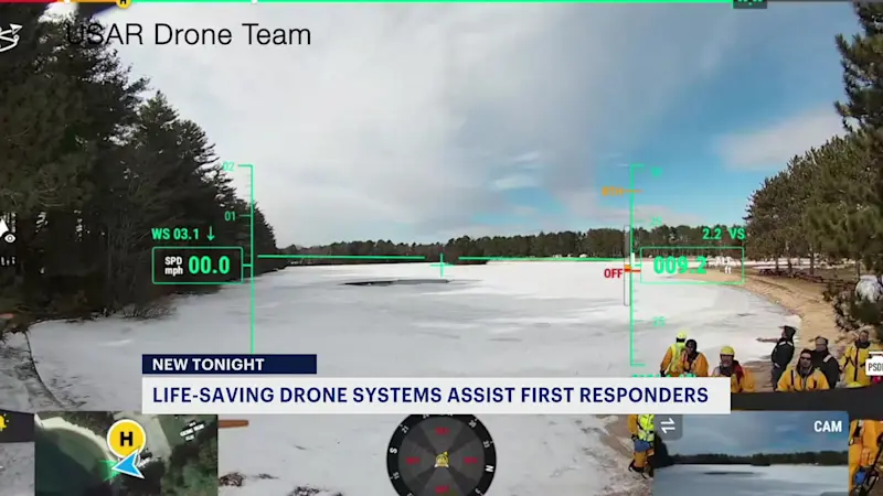 Story image: Drones bring faster, safer response to ice and water emergencies