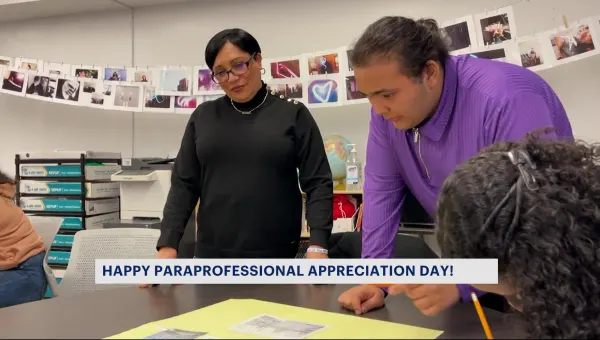 Bronx paraprofessional honored on Paraprofessional Appreciation Day