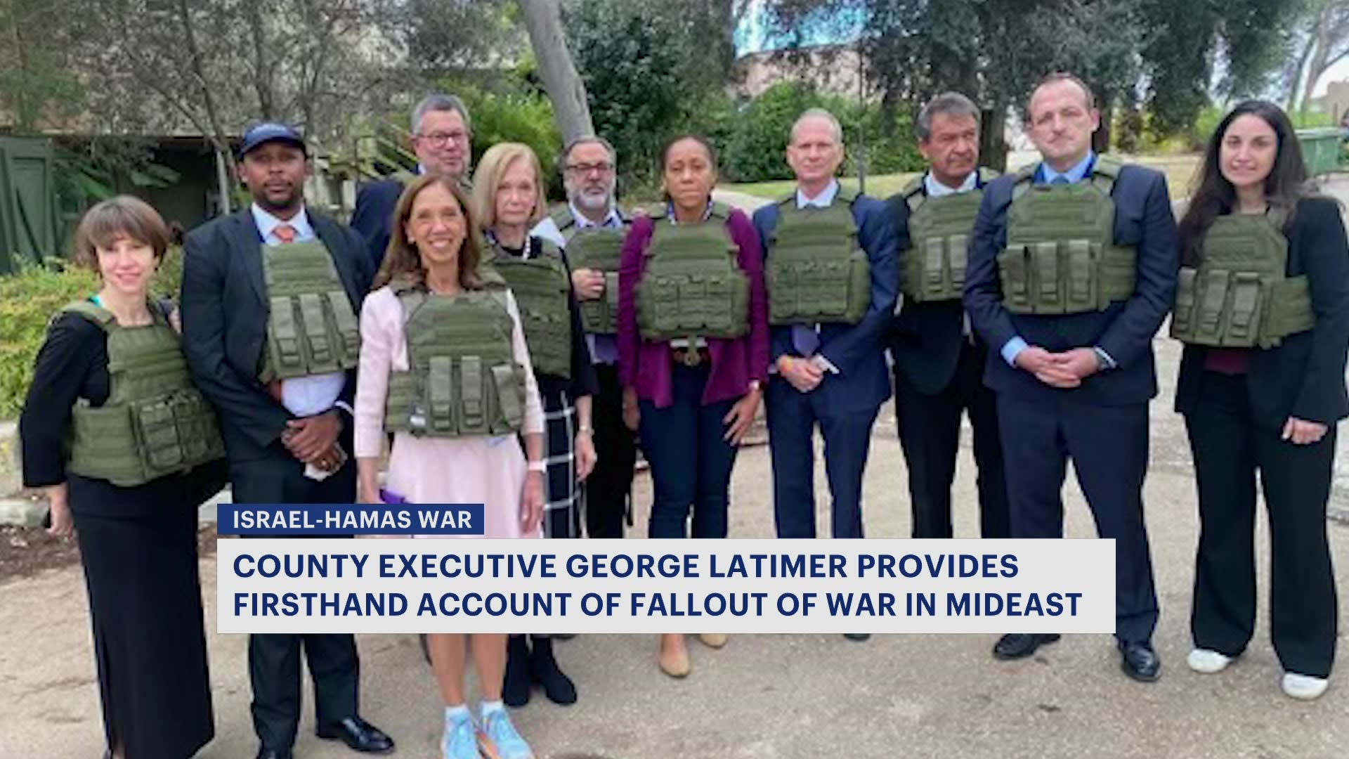 Westchester County Executive Latimer shares emotional journey in Israel