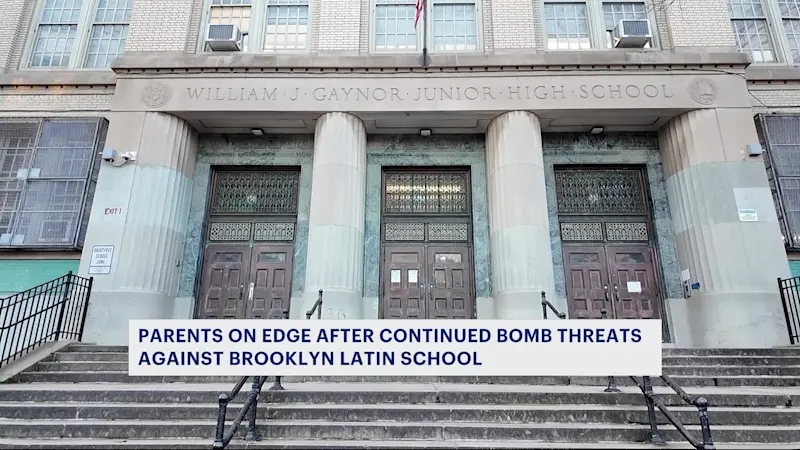Story image: Parents growing concerned over bomb threats at Brooklyn Latin school