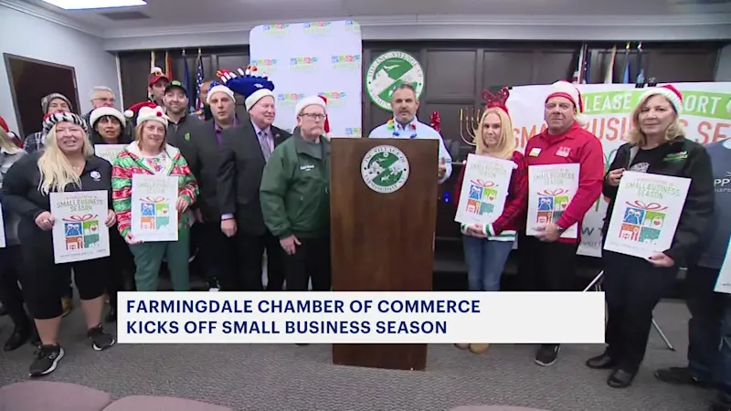 Story image: Farmingdale business owners encourage customers to shop locally this holiday season
