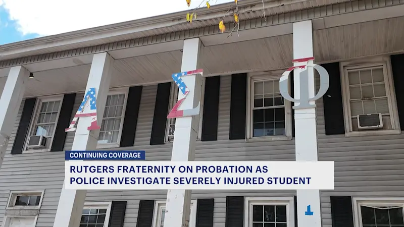 Story image: Rutgers student remains hospitalized as potential hazing incident investigated