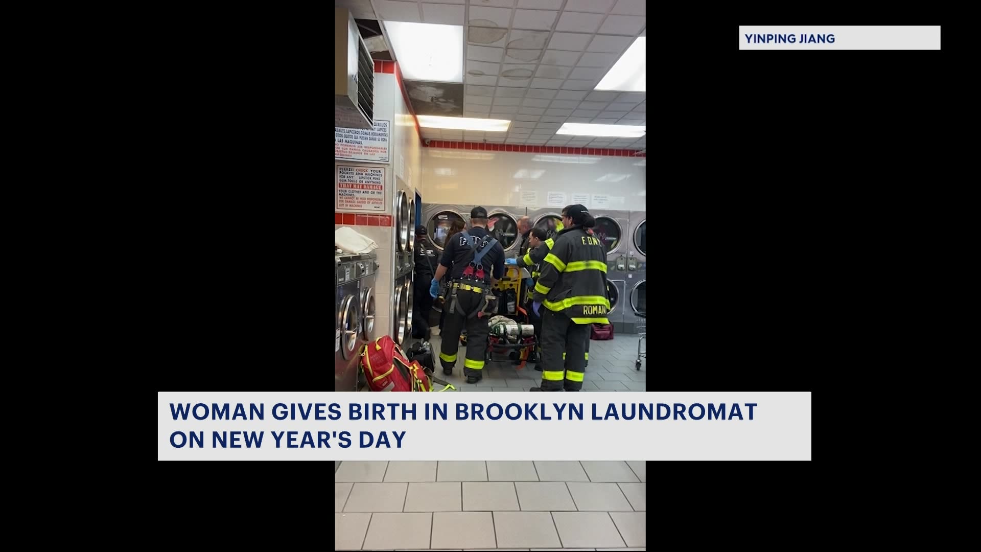 Special delivery Laundromat owner reflects on New Year’s Day birth in