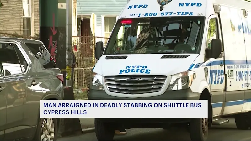 Story image: Queens man in custody for fatal bus stabbing