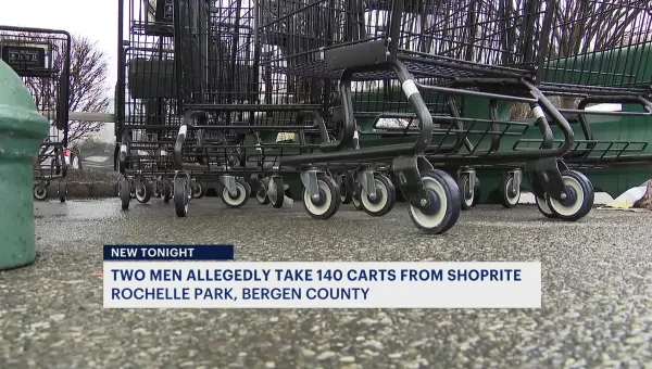 Police: Two men stole about 140 shopping carts from Rochelle Park ShopRite