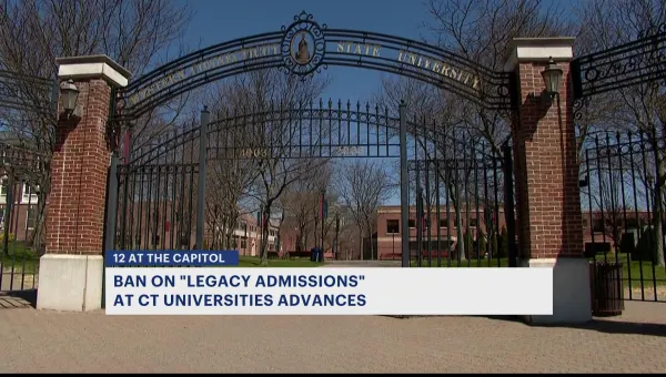 Connecticut considering barring legacy admissions at private colleges, in addition to public ones