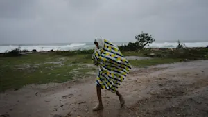 Hurricane Melissa makes landfall in eastern Cuba as a Category 3 storm