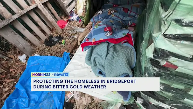 Story image: Bridgeport city officials mandate shelter for homeless people