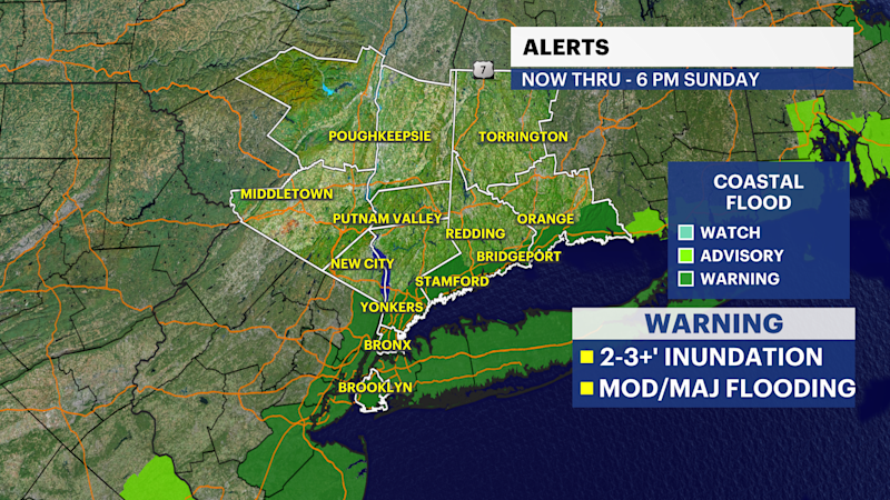 Story image: STORM WATCH: Nor’easter brings heavy rain, damaging winds and significant coastal flooding