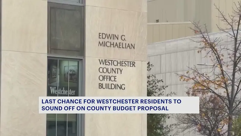 Story image: Westchester County Board of Legislators hold public hearing on proposed 2026 county budget 