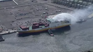 1 year later: Remembering the Port Newark cargo ship fire that killed 2 firefighters