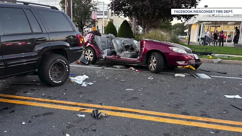 Story image: Brentwood man critically injured in 2-vehicle crash in St. James