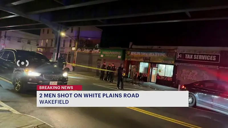 Story image: NYPD: 2 men injured in Wakefield shooting