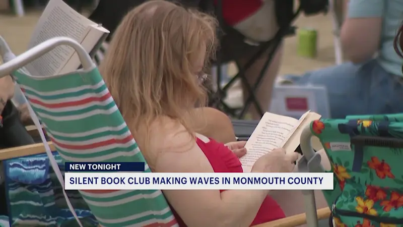 Story image: Jersey Shore silent book club has loud results