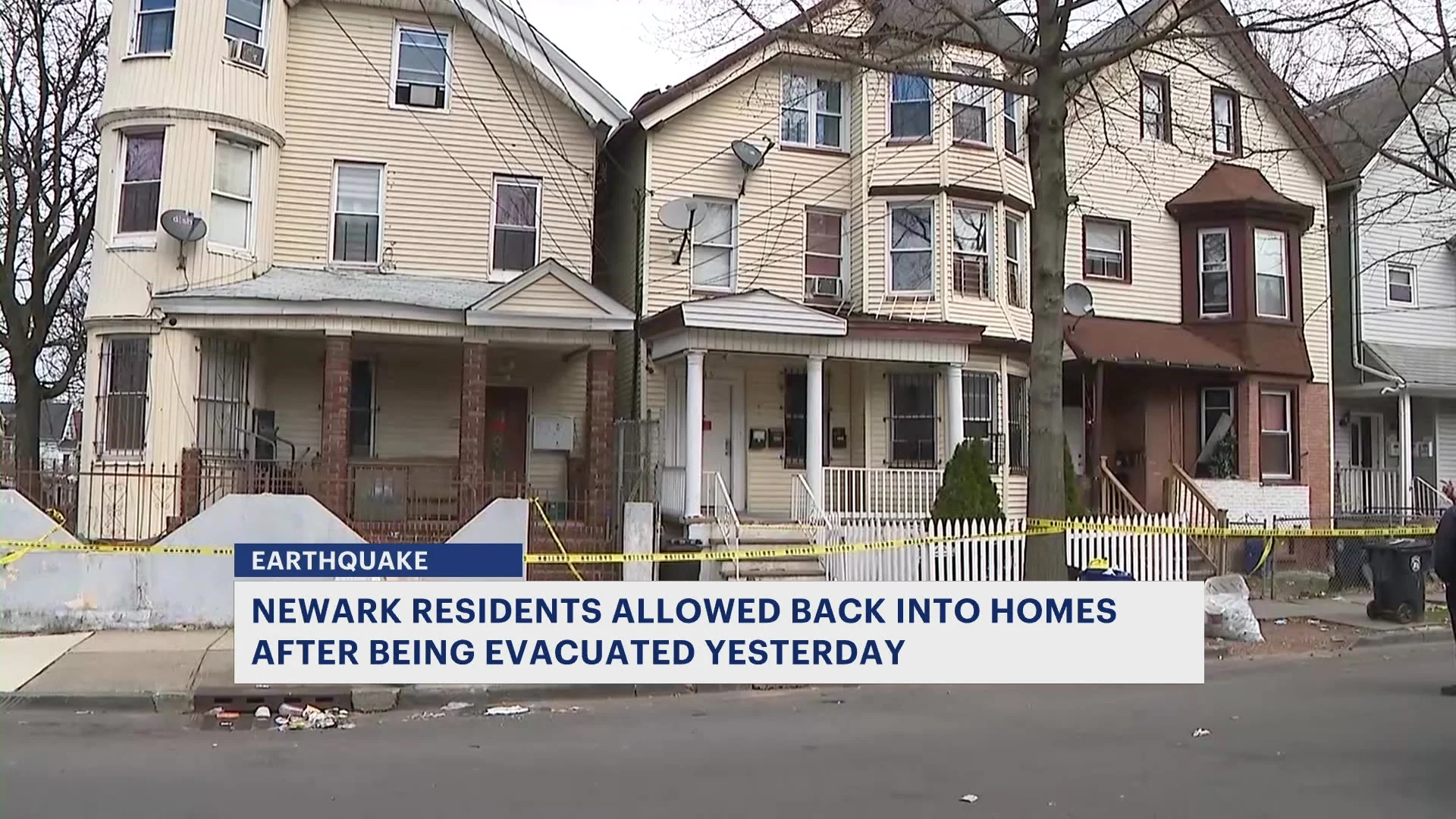 Mayor's office: Residents return to Newark homes damaged by earthquake