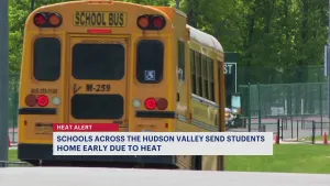 Hudson Valley schools send students home early due to heat