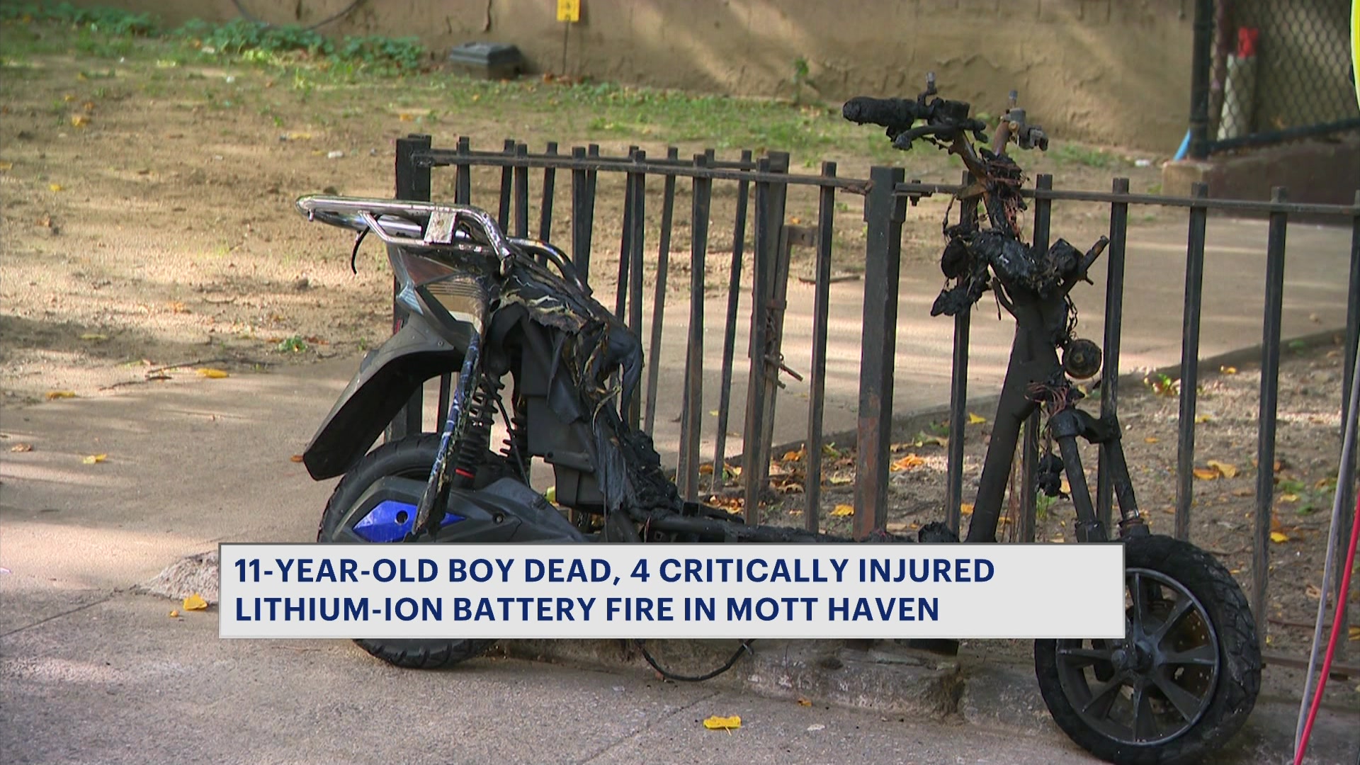 11-year-old boy dead, 4 critically injured after lithium-ion battery sparks apartment fire in Mott Haven 