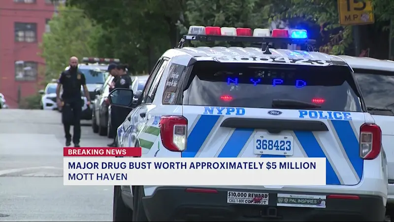 Story image: Thousands of pound of cannabis, other narcotics seized from 2 Mott Haven locations