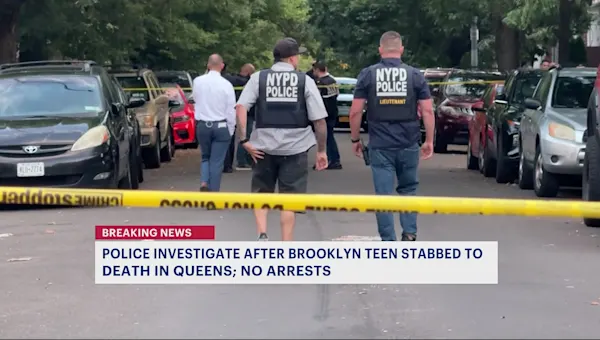 Brooklyn teen stabbed to death in Queens, police searching for suspect