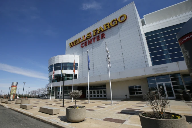 Story image: Home of the 76ers, Flyers needs a new naming rights deal after Wells Fargo pulls out