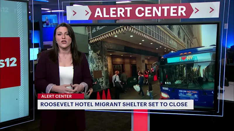 Story image: Roosevelt Hotel migrant shelter set to close by June