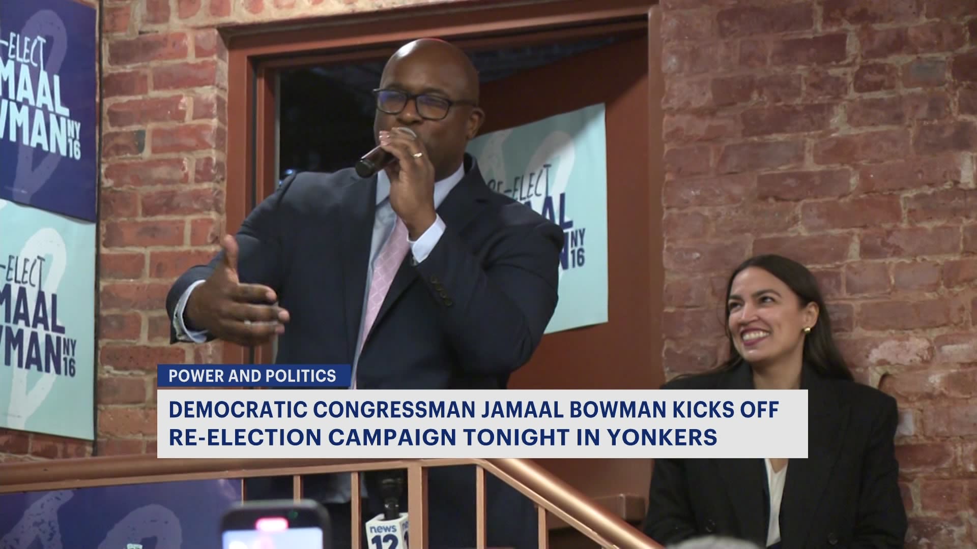 Rep. Bowman kicks off reelection campaign for a third term