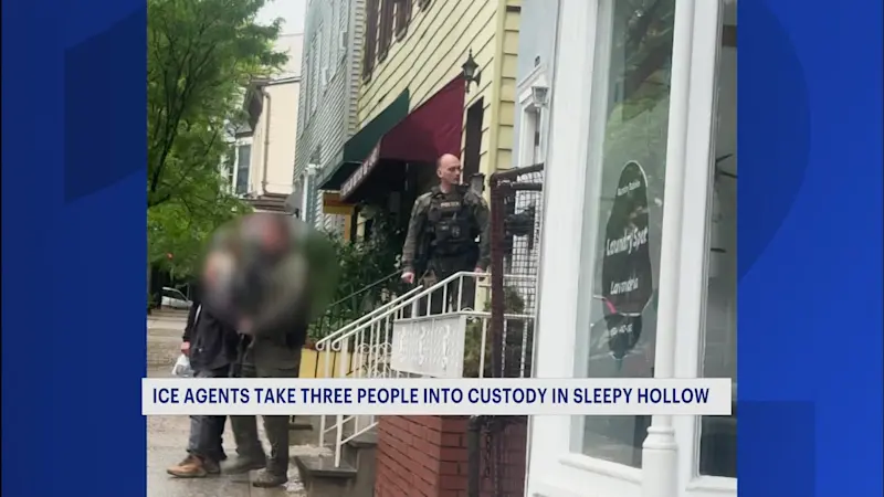 Story image: 3 people taken into custody by ICE agents in Sleepy Hollow