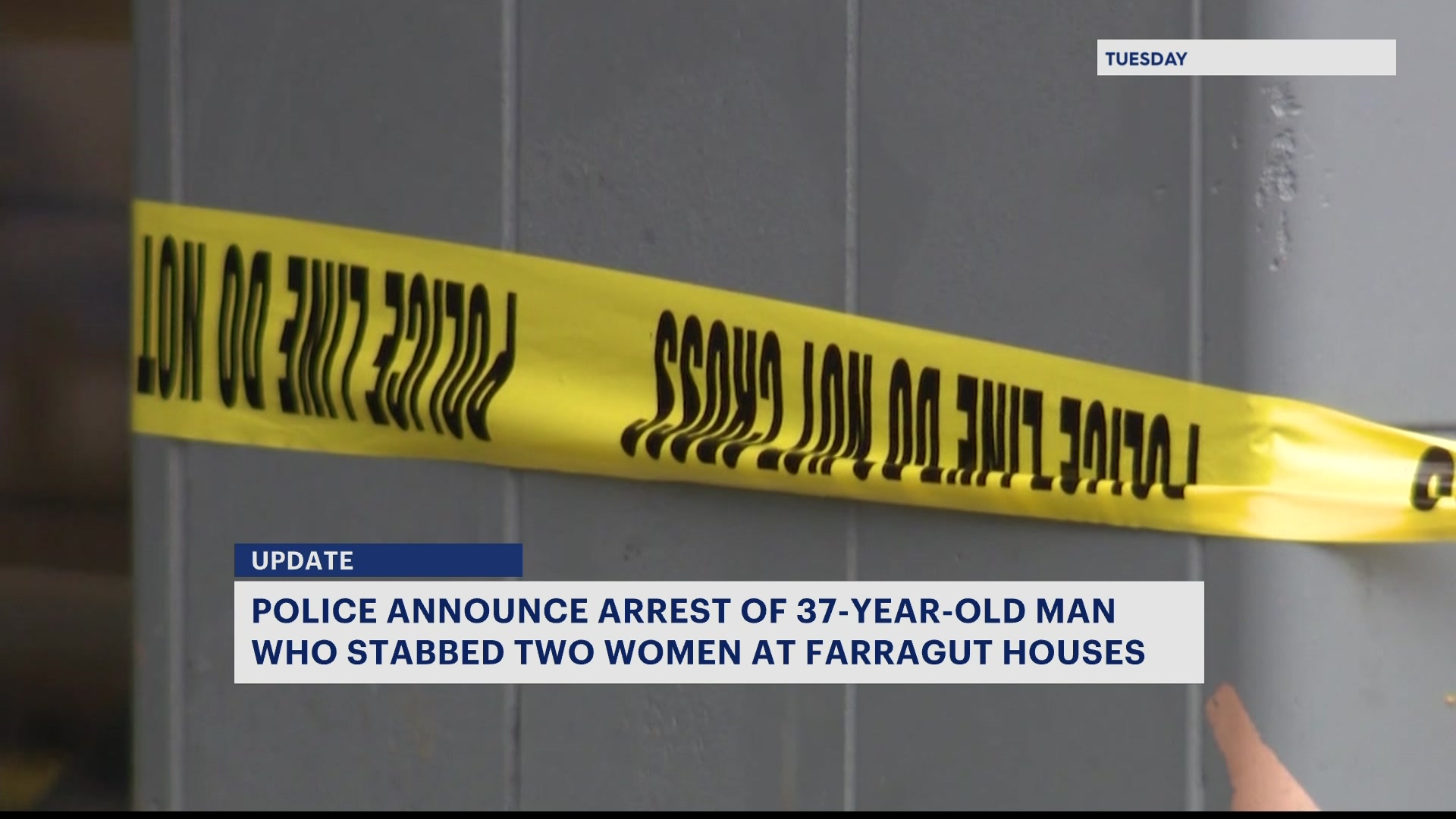 News 12 | Brooklyn | Police Stabbing Suspect In Downtown Brooklyn Arrested