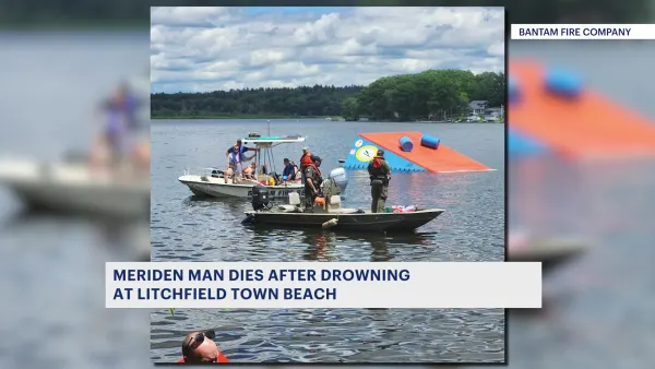 Officials: Meriden man dies following Bantam Lake rescue of distresses swimmers