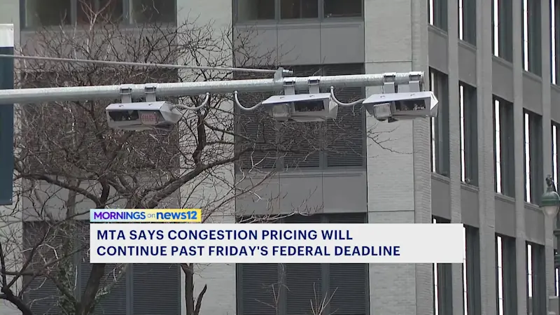 Story image: Congestion pricing stays as MTA battles Trump administration in court