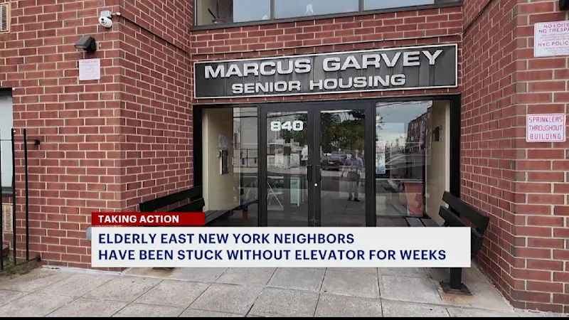Story image: East New York seniors stranded as elevator outage drags into second week