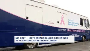 NuHealth holds breast cancer screenings at Plainview-Old Bethpage Library